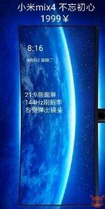 Questo nuovo leak del Mi Mix 4 ci fa sognare…sarà o no così? mi mix 4 leak