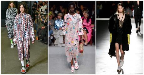 sneakers tendenza autunno inverno 2019-2020 outfit abito lungo e sneakers bianche come abbinare le sneakers abito e sneakers gonna e sneakers tendenza sneakers autunno 2019 stile fashion moda mariafelicia magno fashion blogger colorblock by felym fashion blogger italiane blog di moda how to wear sneakers and long dress winter trend