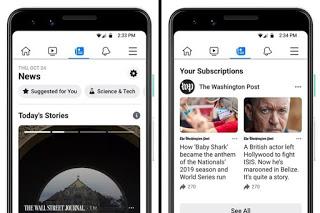 Facebook lancia la scheda Notizie per arginare le fake news Facebook lancia la scheda Notizie per arginare le fake news