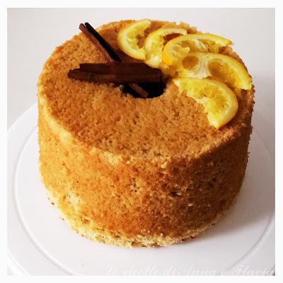 Chiffon cake arancia e cannella Chiffon cake arancia e cannella