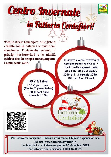 Centro invernale alla Fattoria Centofiori 3-13 anni Centro invernale alla Fattoria Centofiori 3-13 anni