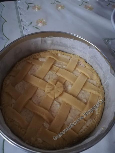 Crostata ricotta mandorle e marmellata Crostata ricotta mandorle e marmellata