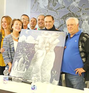 Sandra Lonardo e Clemente Mastella con Silvano D'Orsi Silvano D'Orsi