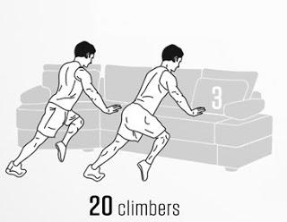 Sofa workout, l'home fitness per i più pigri Sofa workout, l'home fitness per i più pigri