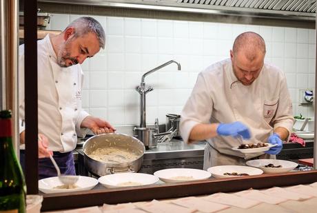 Metti un giovedì sera al Borro Tuscan Bistro chef andrea campani del borro tuscan bistro firenze