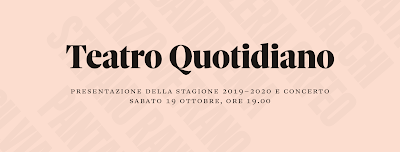 Appunti Novembrini - Se a teatro vuoi andare ma non sai cosa fare Appunti Novembrini - Se a teatro vuoi andare ma non sai cosa fare
