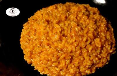 Risotto integrale speziato alla zucca di Piozzo in pentola a pressione elettrica Risotto integrale speziato alla zucca di Piozzo in pentola a pressione elettrica