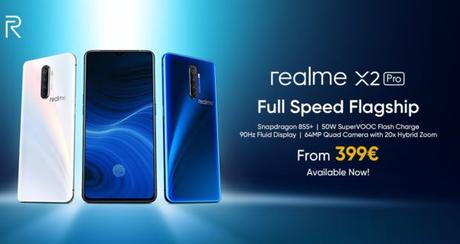 Realme X2 Pro disponibile in Italia: SD855+ da 399 euro Realme X2 Pro