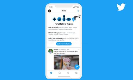 Twitter mette gli interessi in risalto con ‘Twitter Topics’ Twitter mette gli interessi in risalto con ‘Twitter Topics’
