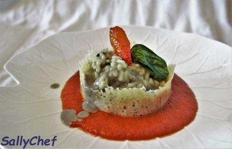 risotto al basilico, come ti brucio il pomodoro risotto al basilico, come ti brucio il pomodoro