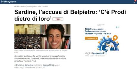 Sardine e martello – Alcune domande ontologiche fondamentali a proposito delle analogiche sardine prodiane. E sul nuovo caso Segre-Greggio. Ma almeno salviamo l’onore delle “sardine” di mare! Sardine e martello – Alcune domande ontologiche fondamentali a proposito delle analogiche sardine prodiane. E sul nuovo caso Segre-Greggio. Ma almeno salviamo l’onore delle “sardine” di mare!