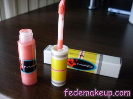 surf Baby Mac Lipglass Strange Potion e Eye pencil Blue Noon