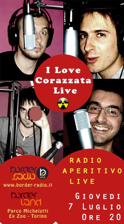 I Love Corazzata Live… venite a sentirci dal vivo