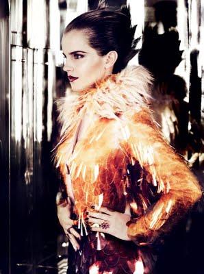 Emma Watson by Mario Testino | American Vogue, July 2011