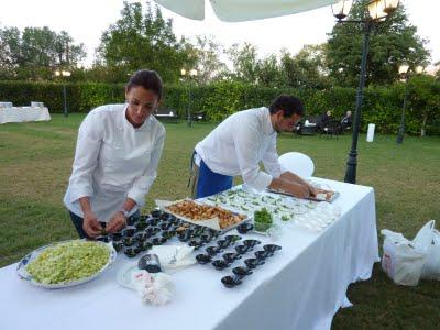 Buffet di finger-food