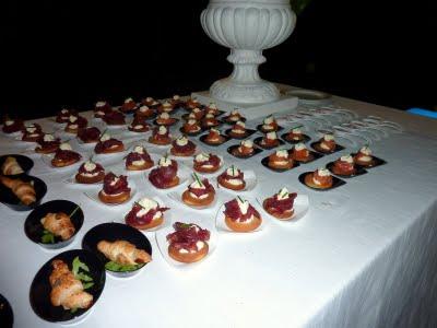 Buffet di finger-food