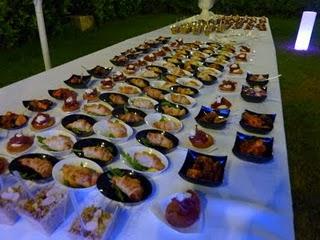 Buffet di finger-food