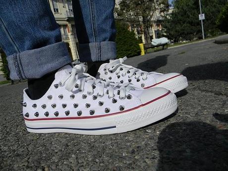 Studded Converse