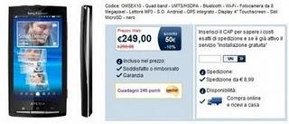 Da Unieuro è disponibile Xperia X10i a 249€