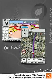 TwoNav trasformate il vostro iPhone 3GS e 3G in un navigatore GPS professionale.