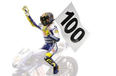 Valentino Rossi 100 GP Wins MotoGP Assen 2009 by Minichamps