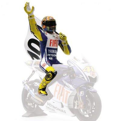 Valentino Rossi 100 GP Wins MotoGP Assen 2009 by Minichamps