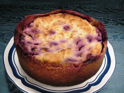 Una cheese cake per Roberta ovvero la cheese cake ai mirtilli e pesche  targata Mammazan