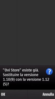 Ovi store per S^1 si aggiorna alla versione 1.12(5).