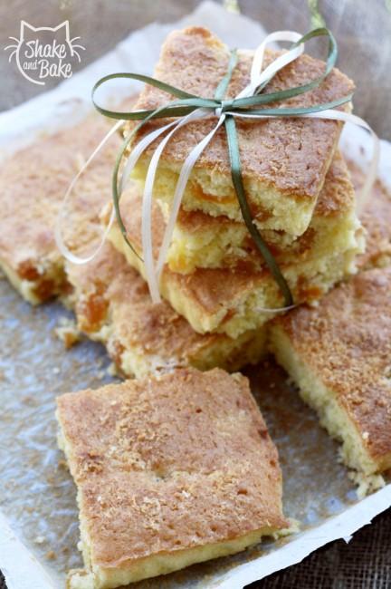 Apricot&coconut; squares