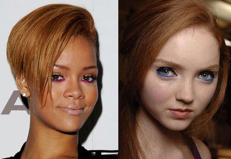 make up rihanna lily cole