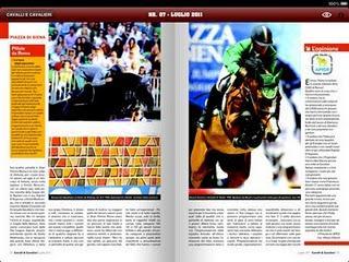 La rivista Cavalli e Cavalieri La rivista Cavalli e Cavalieri