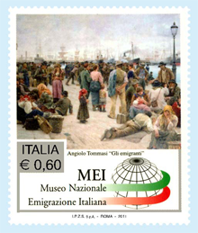 Dedicato un francobollo al Museo Nazionale dell’Emigrazione Italiana in Roma