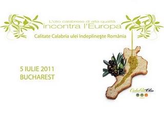 Calabria sott’Olio: a Bucarest un workshop dedicato all'oro verde calabrese.