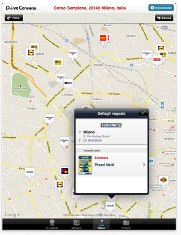 DoveConviene: Applicazione per monitorare tutte le offerte tramite volantino sbarca su iTunes per iPhone e iPad