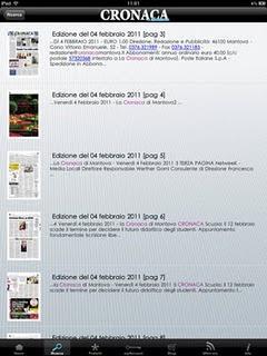 Cronaca di Mantova iPad Edition Cronaca di Mantova iPad Edition