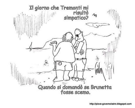 Il giorno che Tremonti mi risultò simpatico. by Livio Bonino