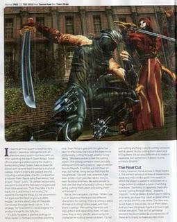 Ninja Gaiden 3 : nuovi scan