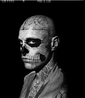 Rick Genest by Aline & Jacqueline for GQ Italia