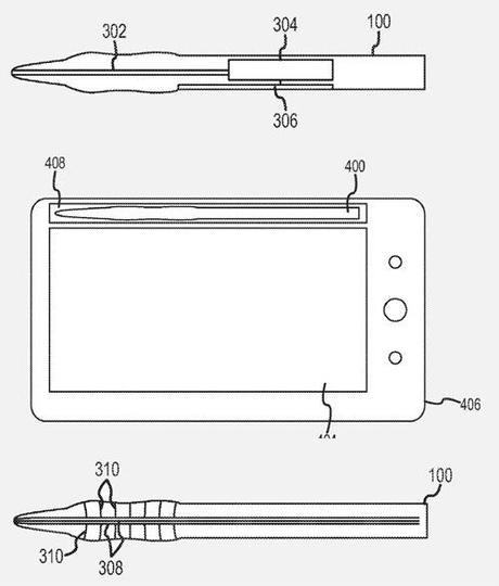 Apple: pennino con punta riscaldata che può trasmettere informazioni
