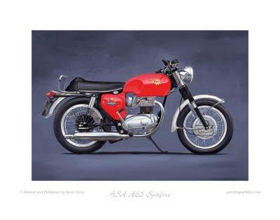 Motorcycle Art - Steve Dunn