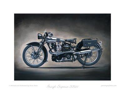 Motorcycle Art - Steve Dunn