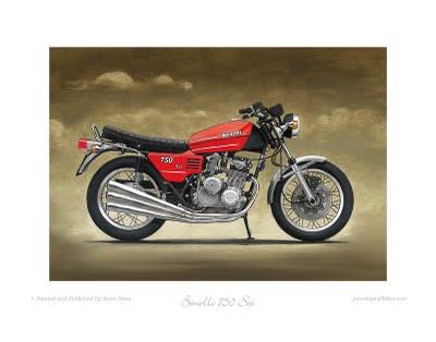 Motorcycle Art - Steve Dunn