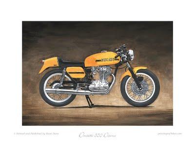 Motorcycle Art - Steve Dunn