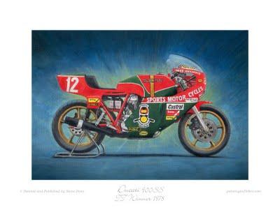 Motorcycle Art - Steve Dunn