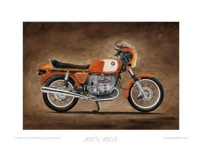 Motorcycle Art - Steve Dunn