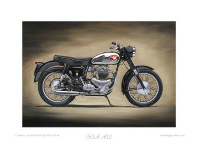 Motorcycle Art - Steve Dunn