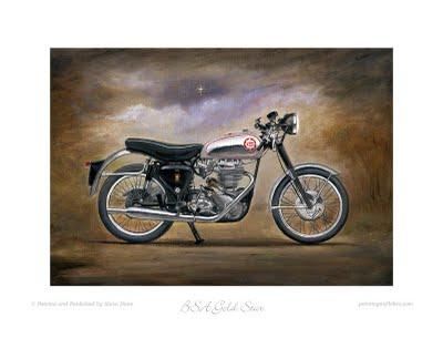 Motorcycle Art - Steve Dunn