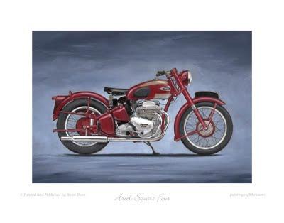 Motorcycle Art - Steve Dunn