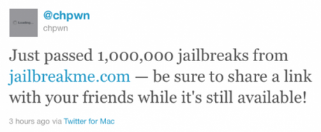 1 milione di Jailbreak…Me prima dell’estinzione!