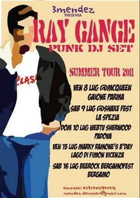 RAY GANGE TOUR